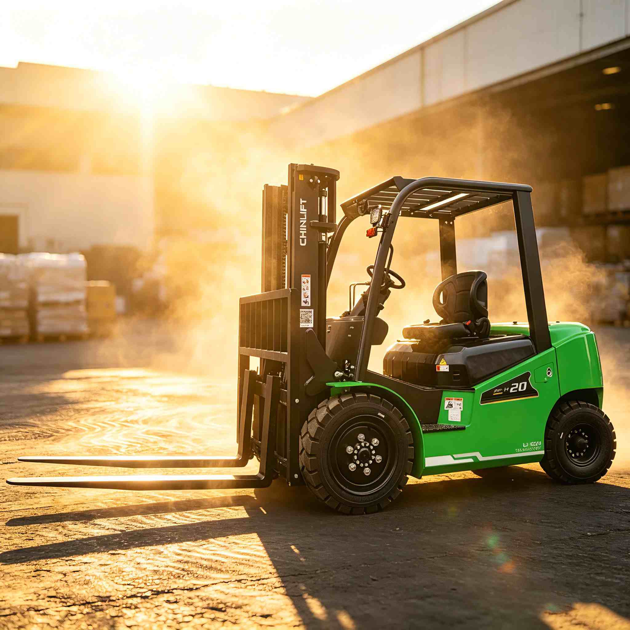 Electric Forklift electric-powered outdoor forklift